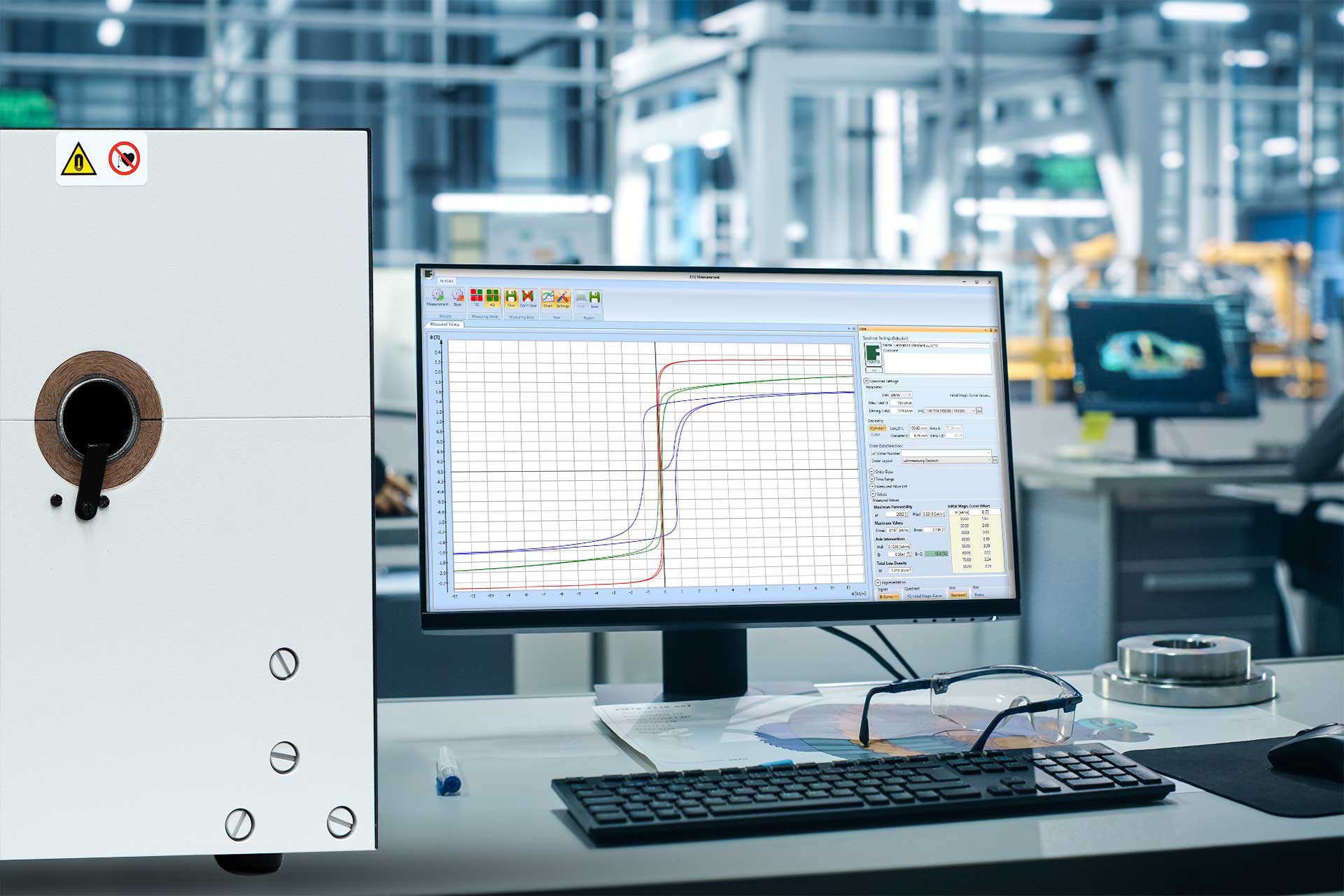 Testing soft magnetic steels