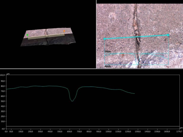 Reference indicators artificial flaw eddy current testing