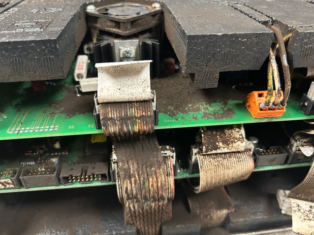 Exposed to harsh conditions, equipment needs regular service.