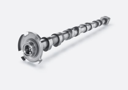 Camshaft, eddy current