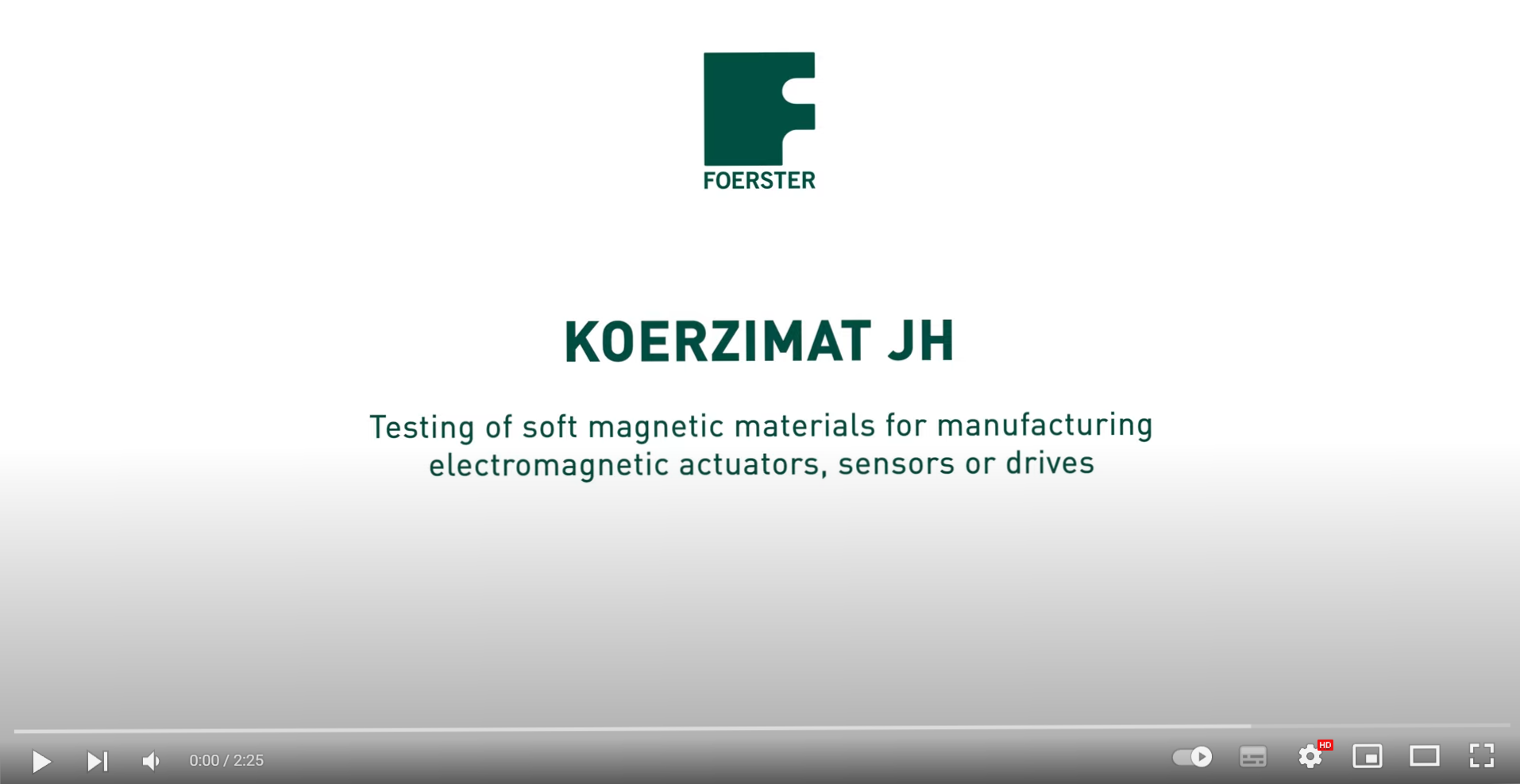 soft magnetic materials testing