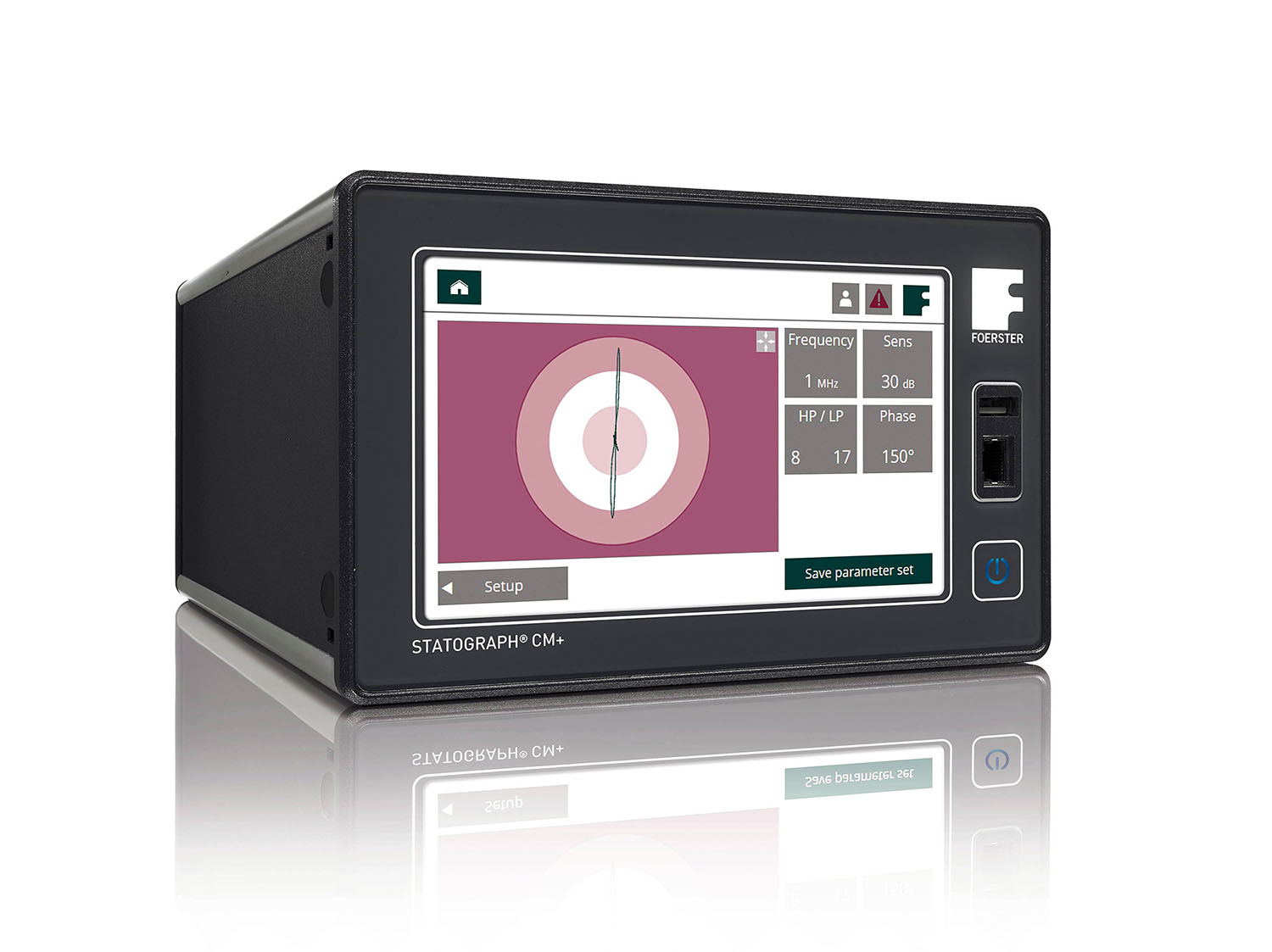 Crack testing How does an eddy current test instrument work?